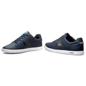 Lacoste Europa Sneaker Men's Size 12 Navy